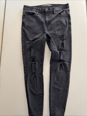 torrid Black Ripped Skinny Jeans